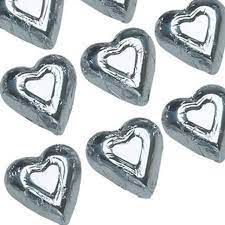 Milk Silver Hearts