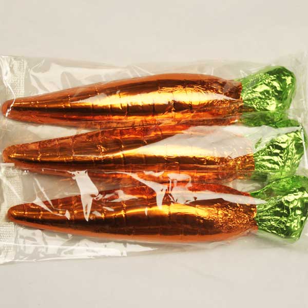 Photo of Milk Chocolate Foil Wrapped Carrots