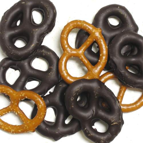 Photo of Dark Chocolate Pretzels