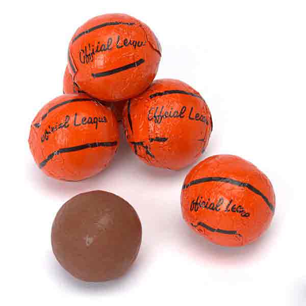 Photo of Milk Chocolate Basketballs