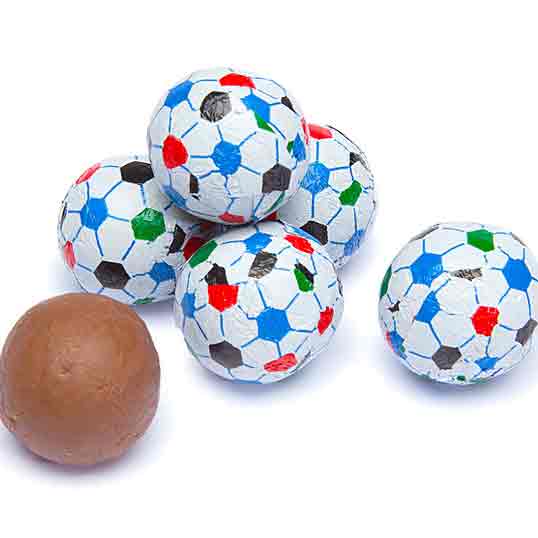 Photo of Milk Chocolate Soccer Balls