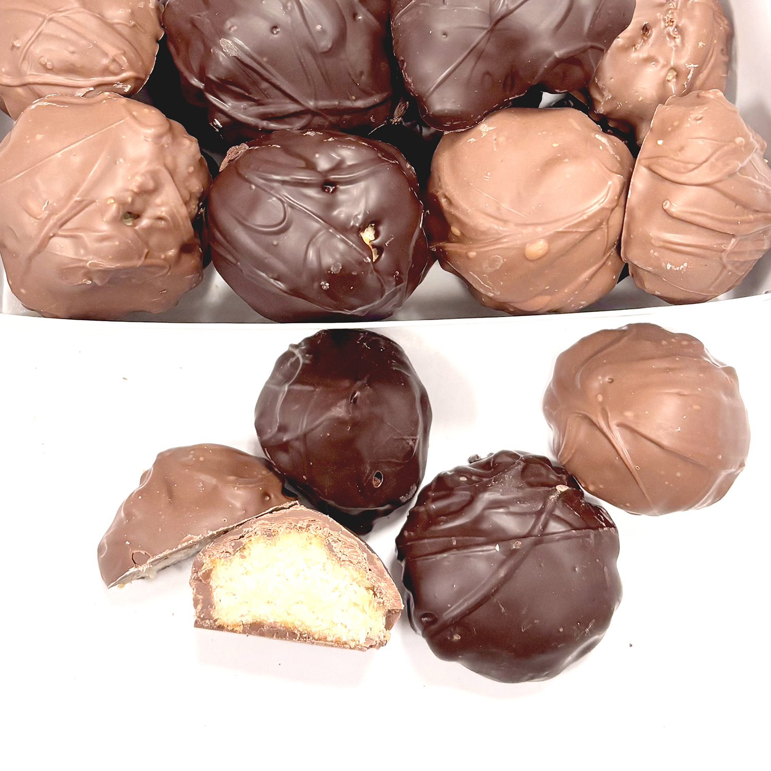 Chocolate Covered Macaroons
