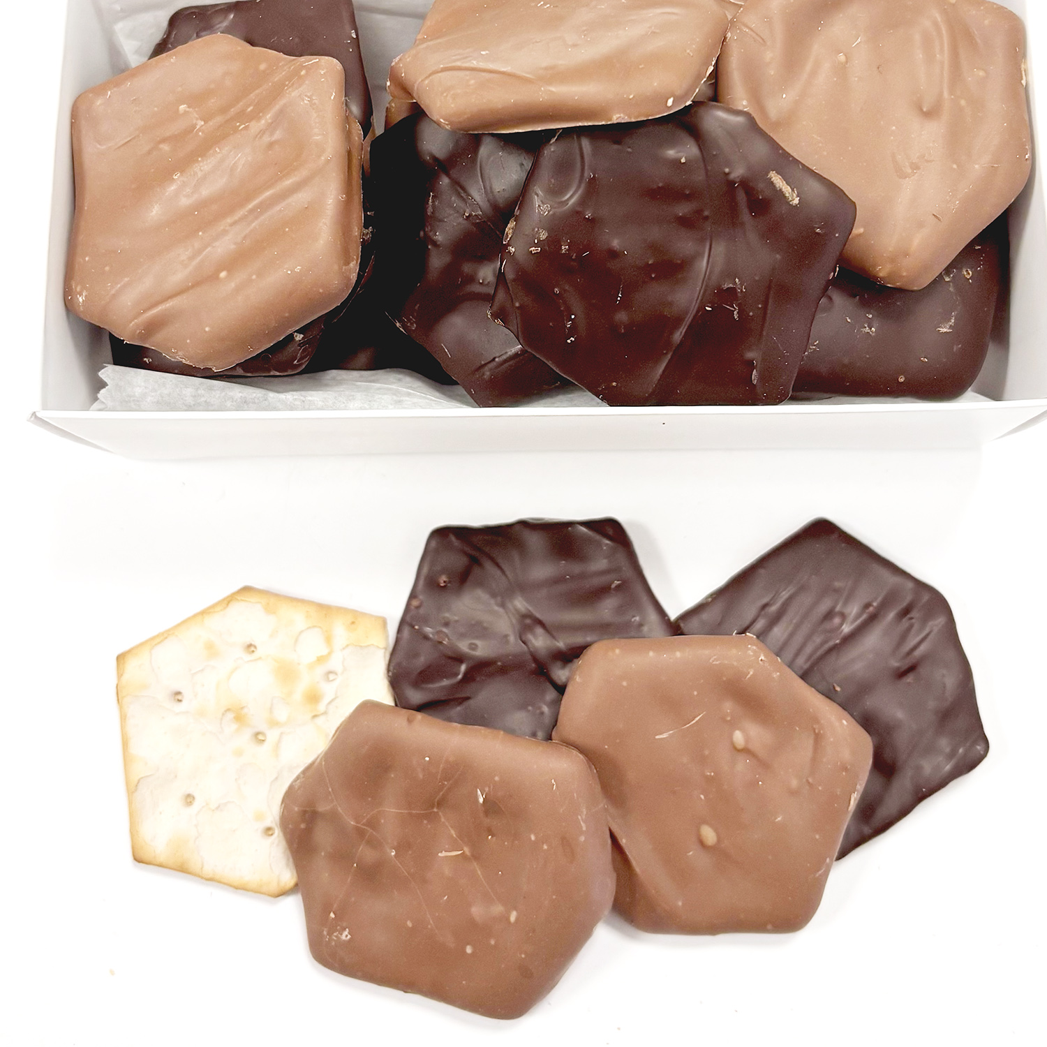 Chocolate Covered Matzoh