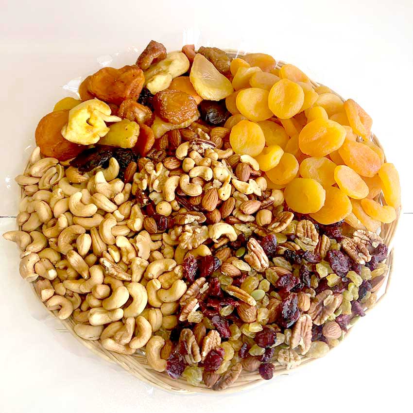 Photo of Platter of Nuts & Dried Fruit