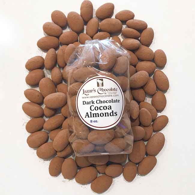 Photo of Dark Chocolate Cocoa Almonds