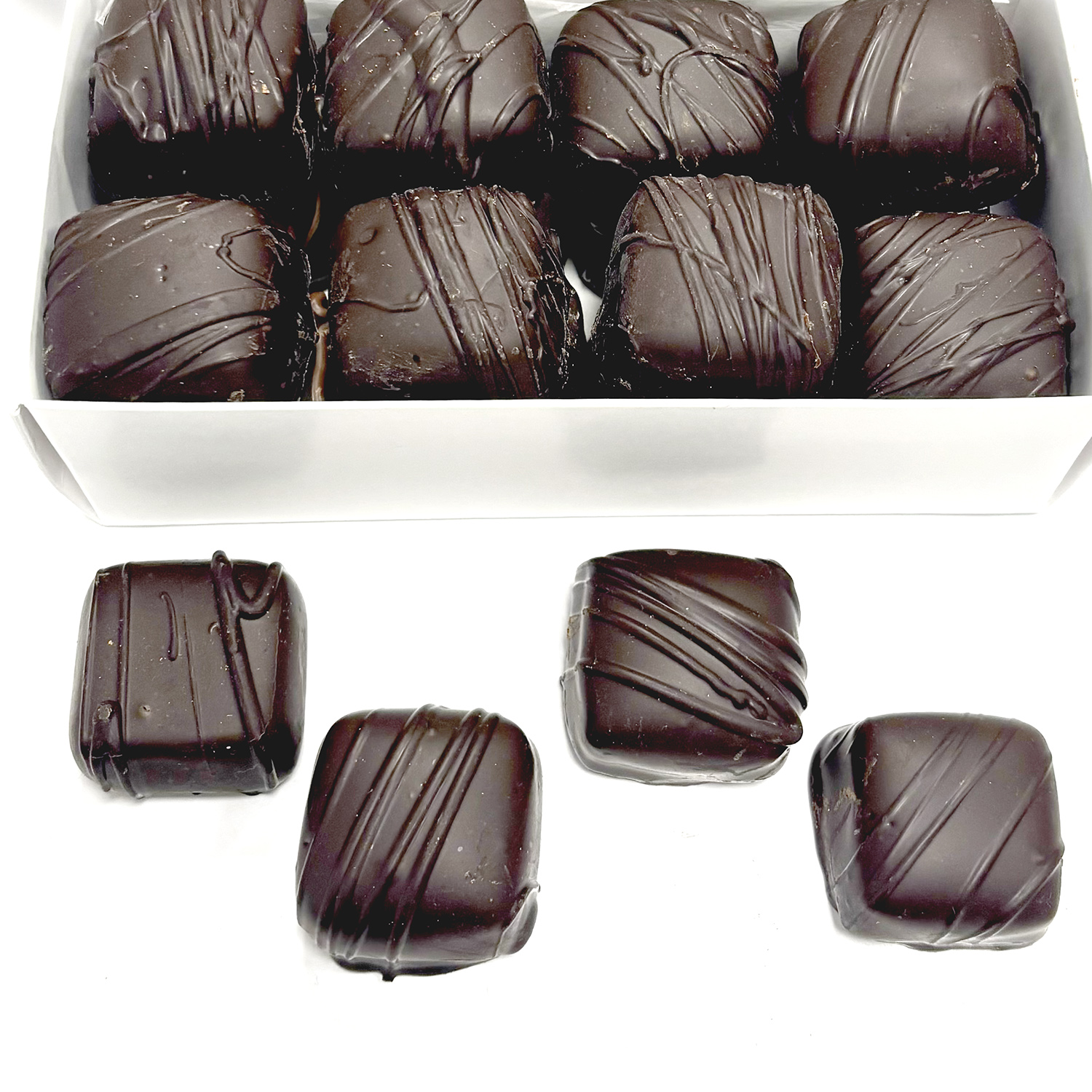 Dark Chocolate Rum Truffles