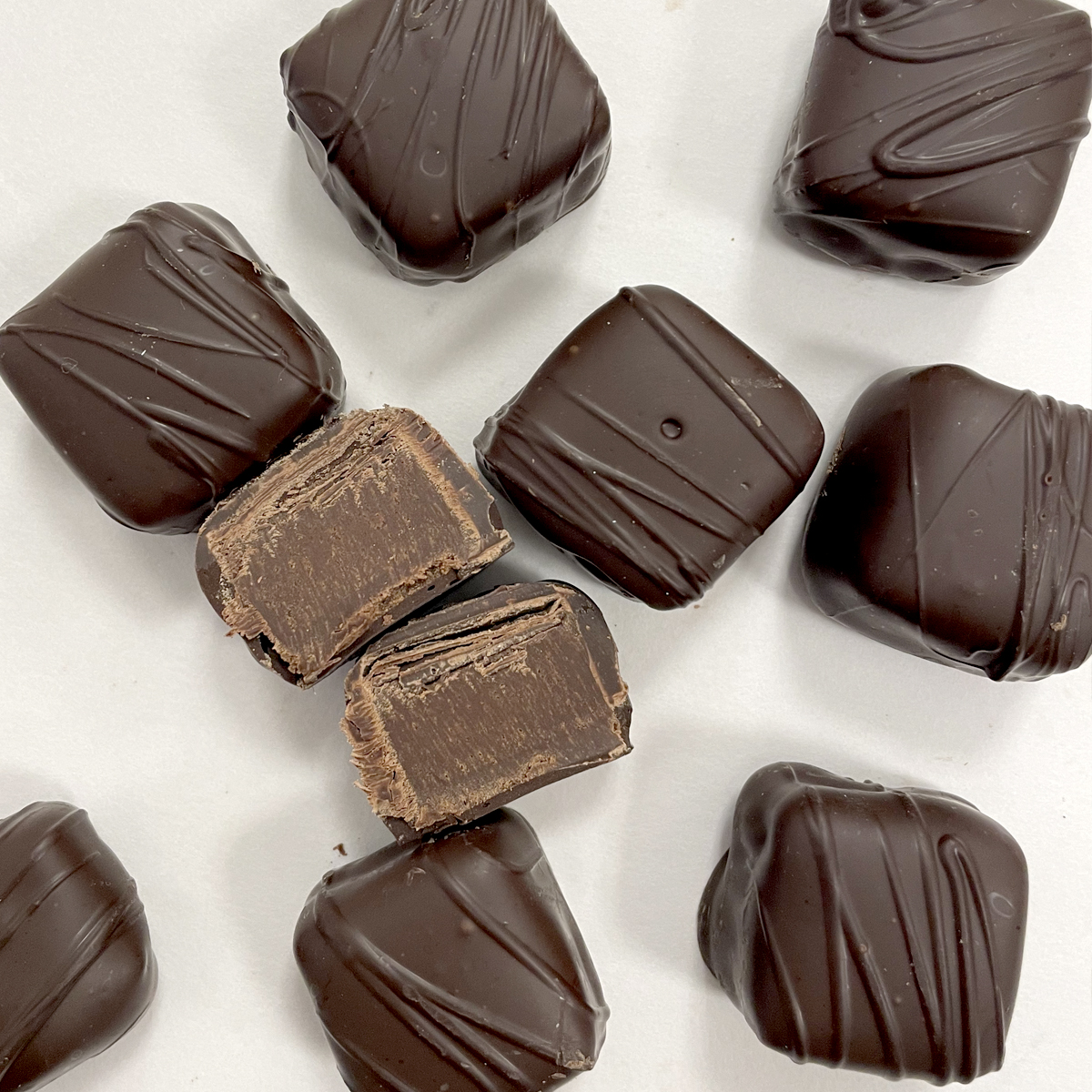 Dark Chocolate Rum Truffles