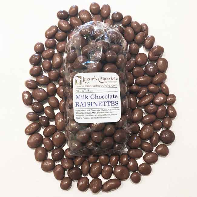 Chocolate Covered Raisins