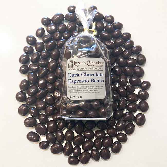 Dark Chocolate Covered Espresso Beans
