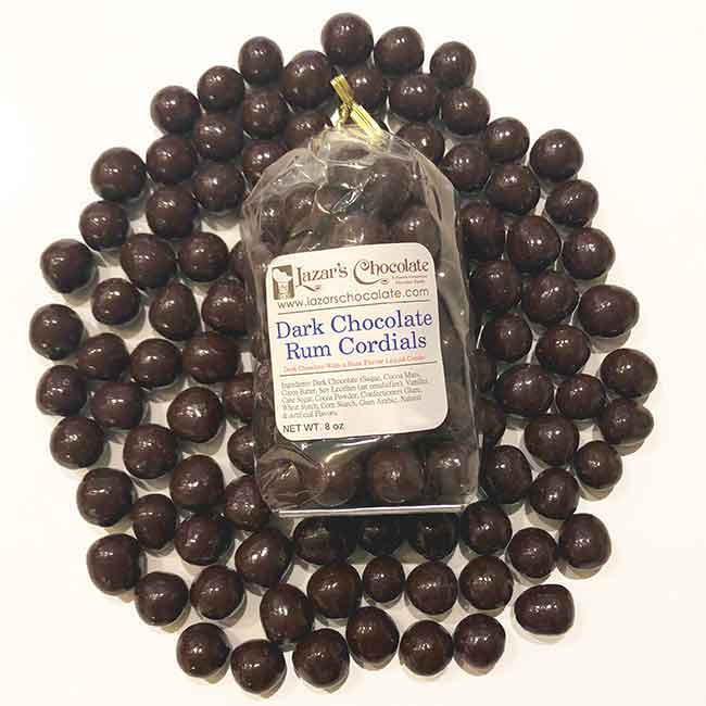 Photo of Dark Chocolate Rum Cordials