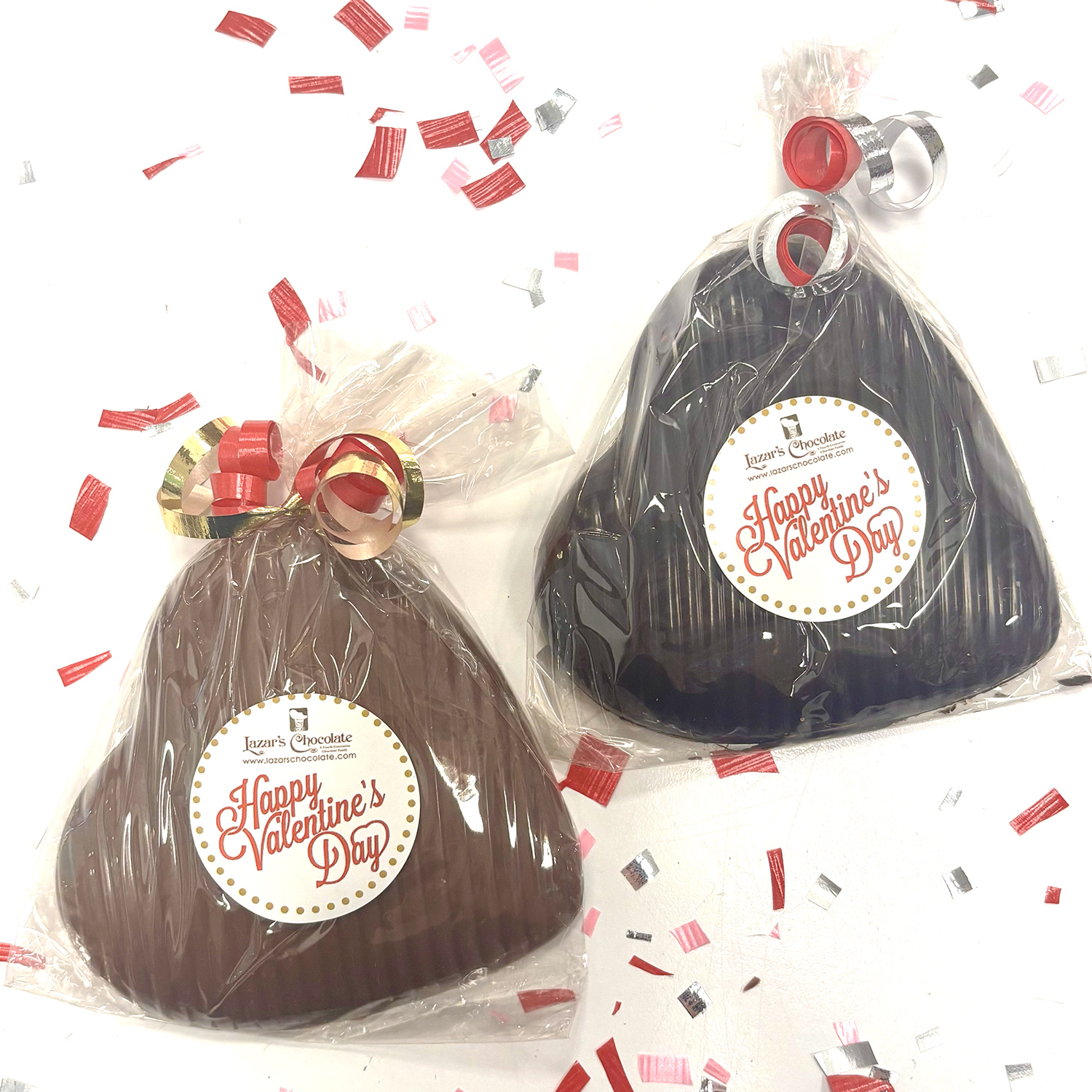 Small Solid Chocolate Heart