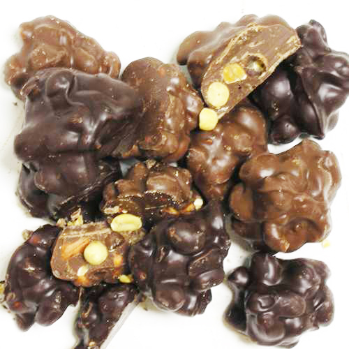 Dark Chocolate Peanut Clusters – Candy Kitchen Shoppes