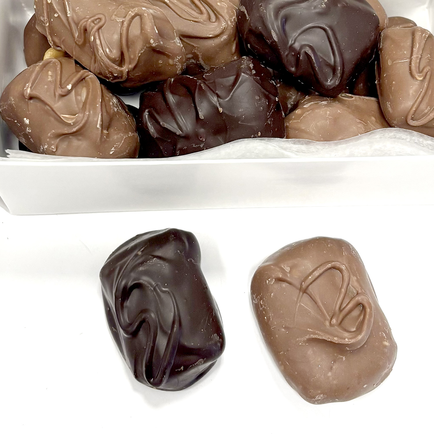 Chocolate Covered Soft Caramels