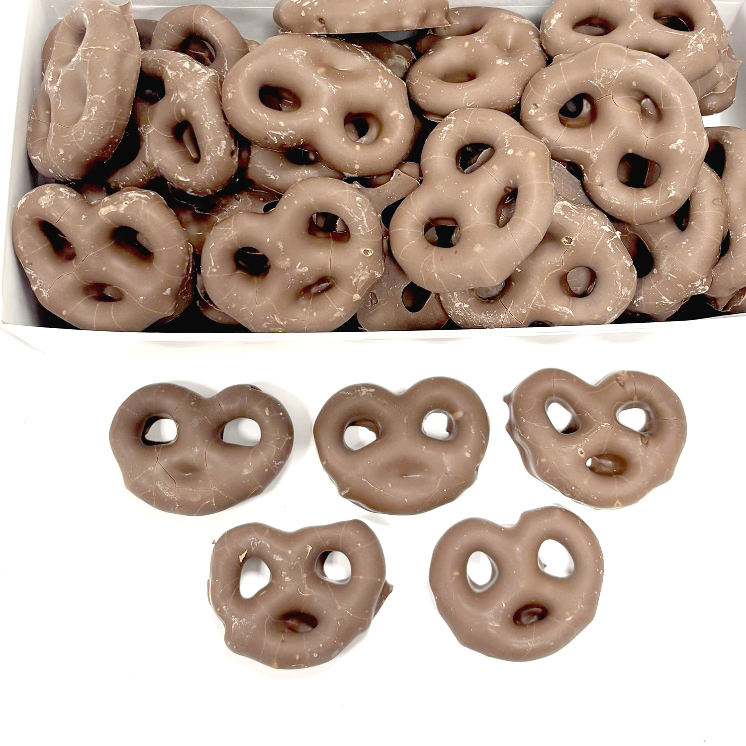 Milk Chocolate Covered Mini Pretzels