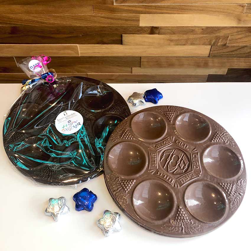 Chocolate Passover Seder Plate