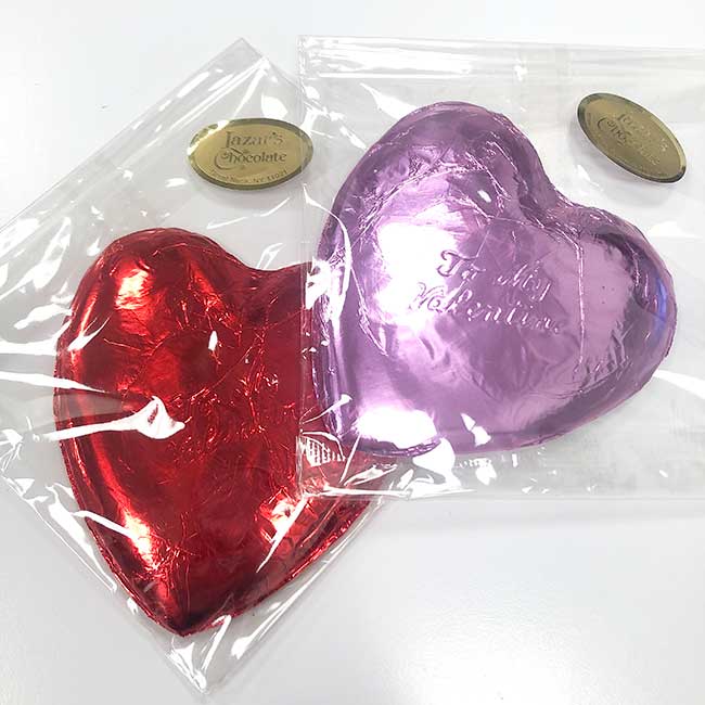 Photo of Milk & Dark Chocolate Solid Hearts