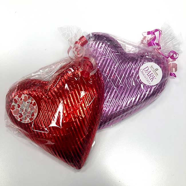 Milk & Dark Chocolate Solid Hearts