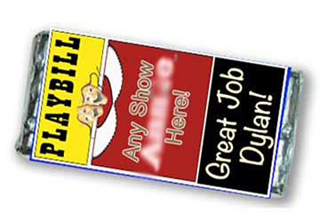 Photo of Personalized Playbill Chocolate Bar