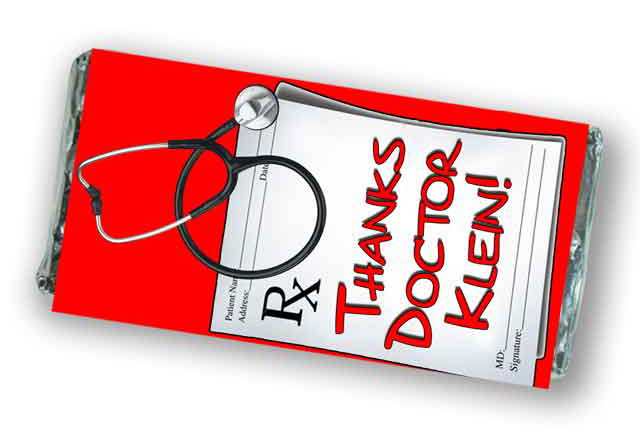 Photo of Personalized Doctor Chocolate Bar