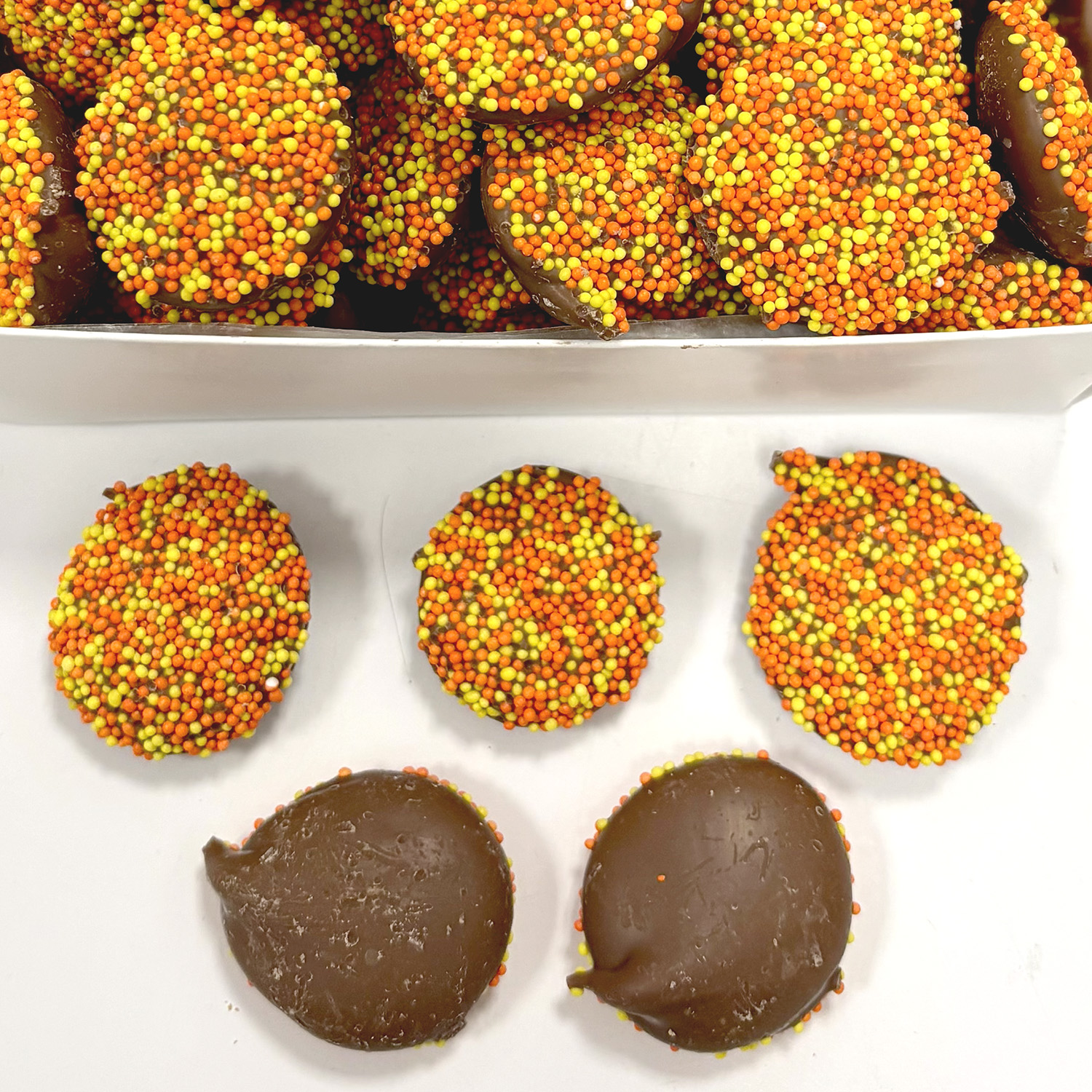 Milk Chocolate Fall Non-Pareils