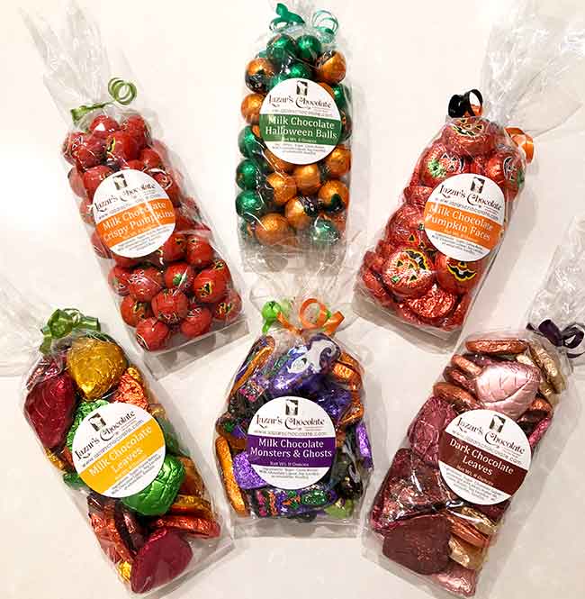 8 Ounce Gift Bag - Halloween Chocolates