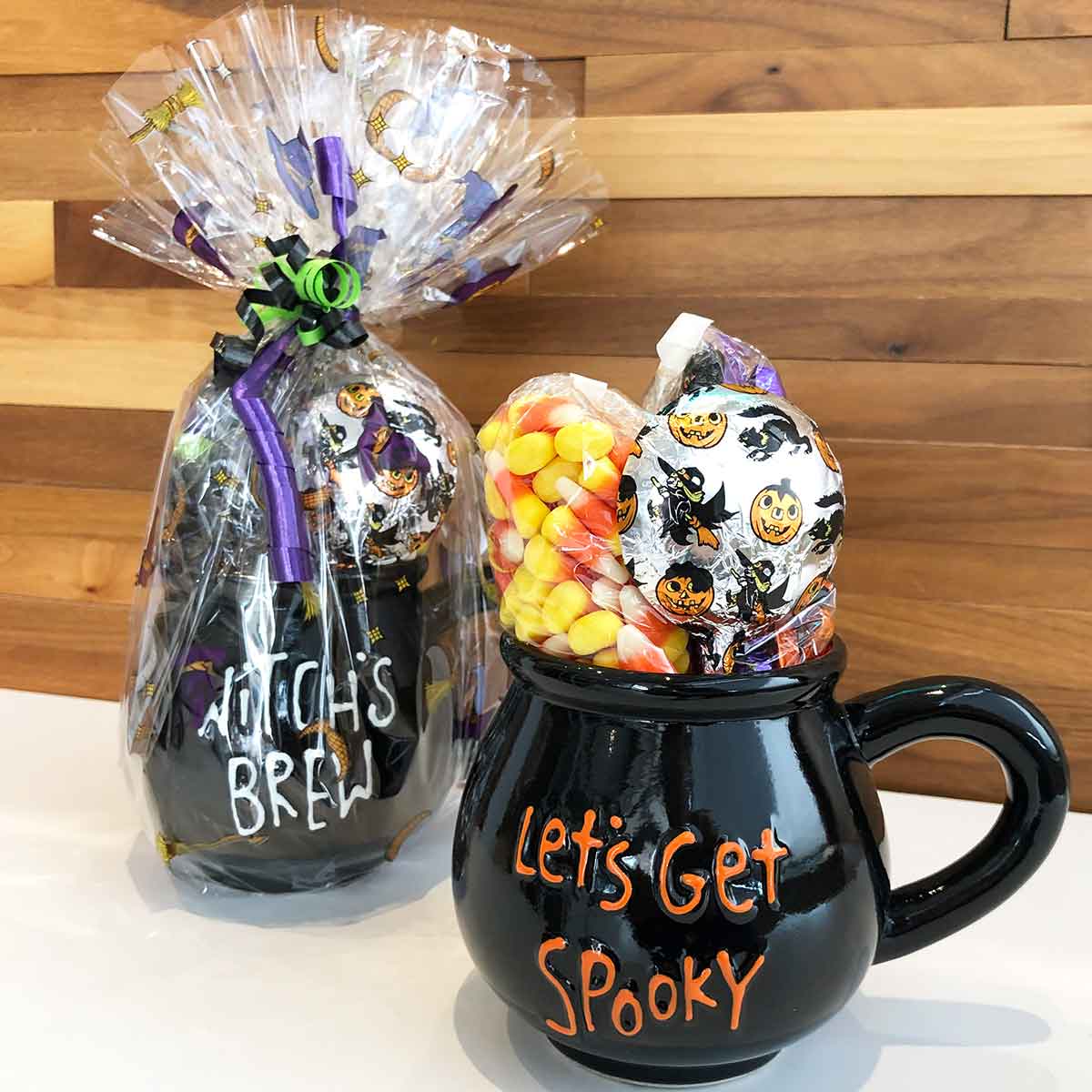 Halloween Mug with Chocolate & Candy
