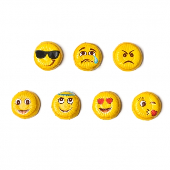 Photo of Milk Chocolate Emoji Discs