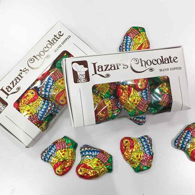 Mini Chocolate Turkeys - Gift Box