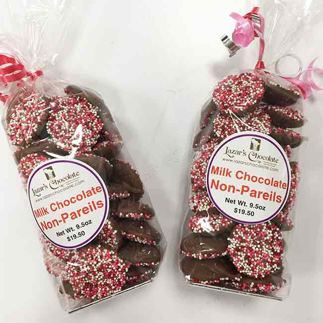 Valentines Chocolate Non-Pareils