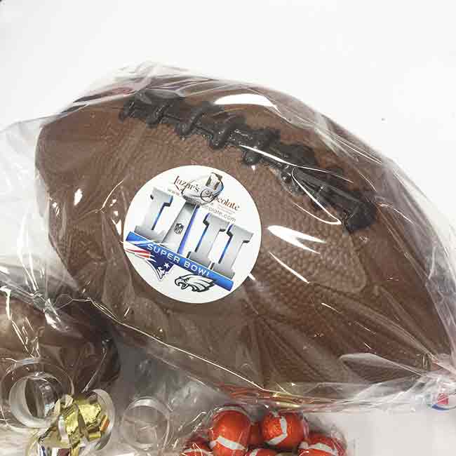 Photo of Chocolate Football - Life Size