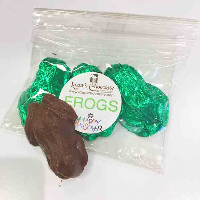 Photo of Chocolate Passover Frogs