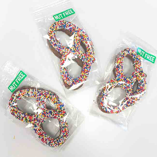 Photo of NUT-FREE Chocolate Covered Pretzels