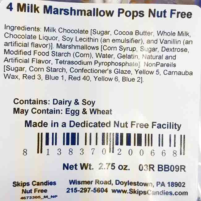 Photo of NUT-FREE Chocolate Covered Marshmallow Pops
