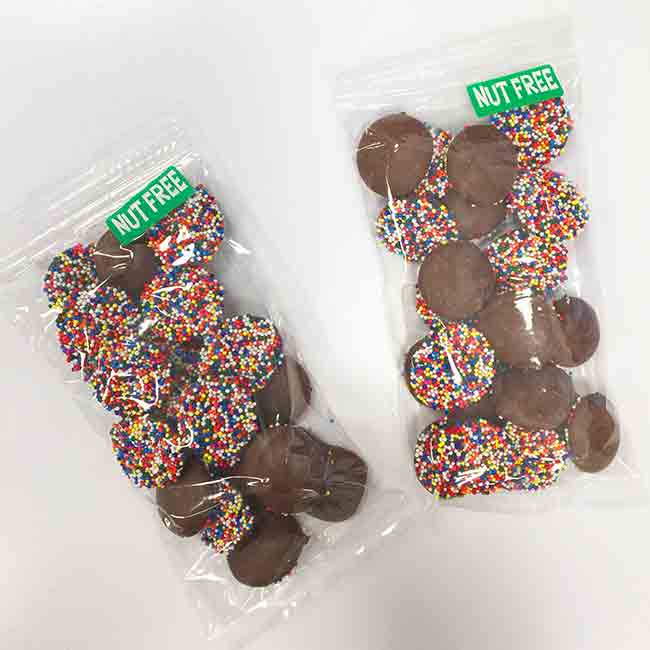 NUT-FREE Milk Chocolate Non-Pareils