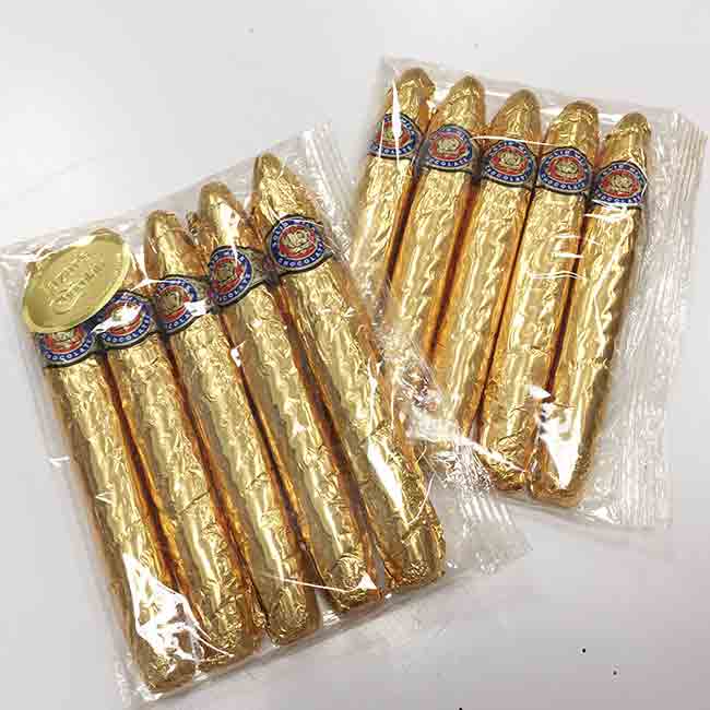 Milk Chocolate Gold Cigars