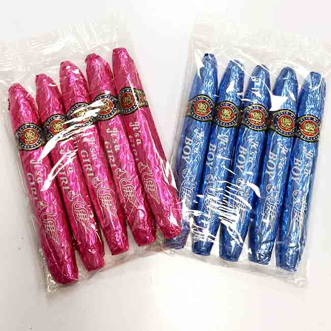 It's a Boy / Girl Chocolate Cigars