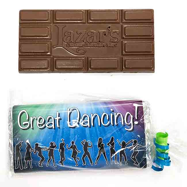 Photo of Personalized Dancing Chocolate Bar