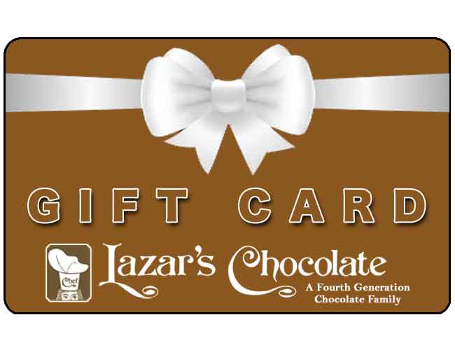 Photo of Lazar's Chocolate Gift Card