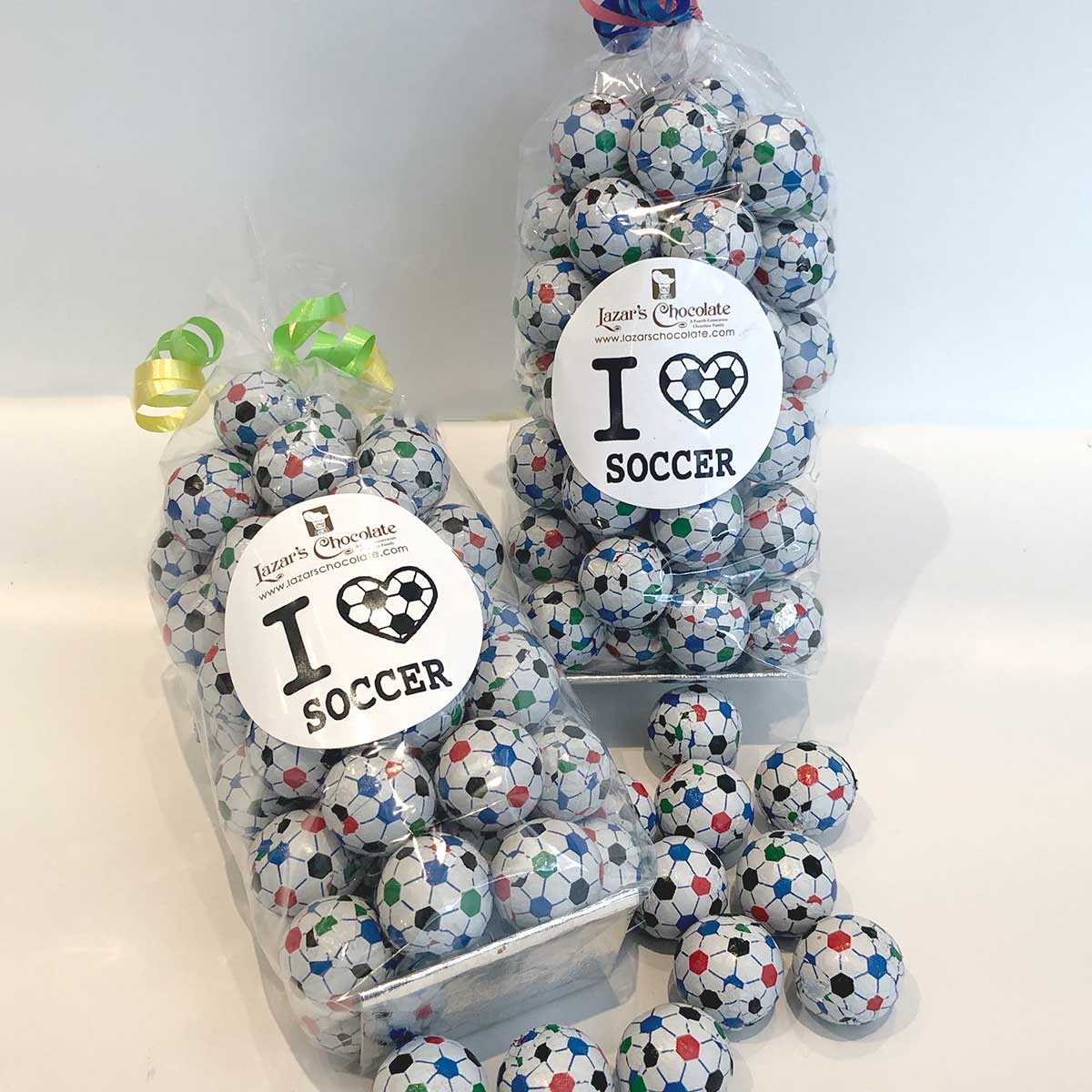 Photo of Chocolate Sports Balls - Gift Bag