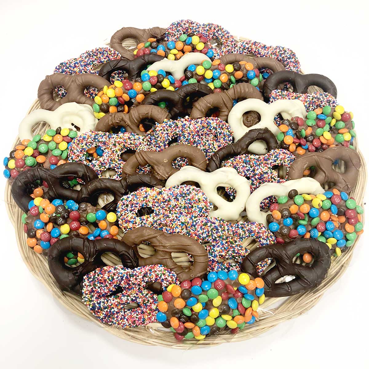 Photo of Gift Platter - Chocolate Covered Pretzels
