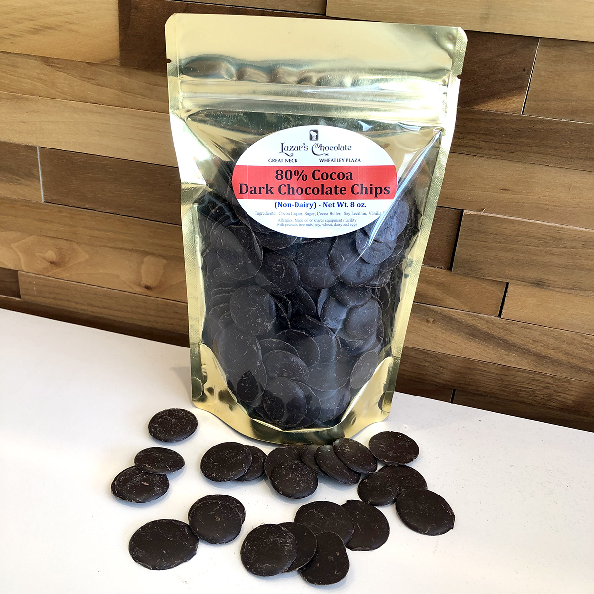 Photo of Dark Chocolate Chips - 80 % Cocoa - Non Dairy