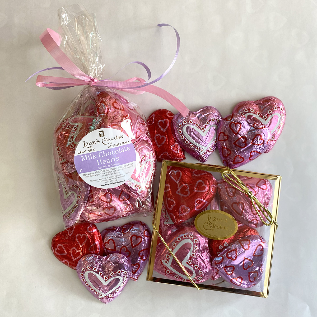 Valentines Day Candy Hearts Box