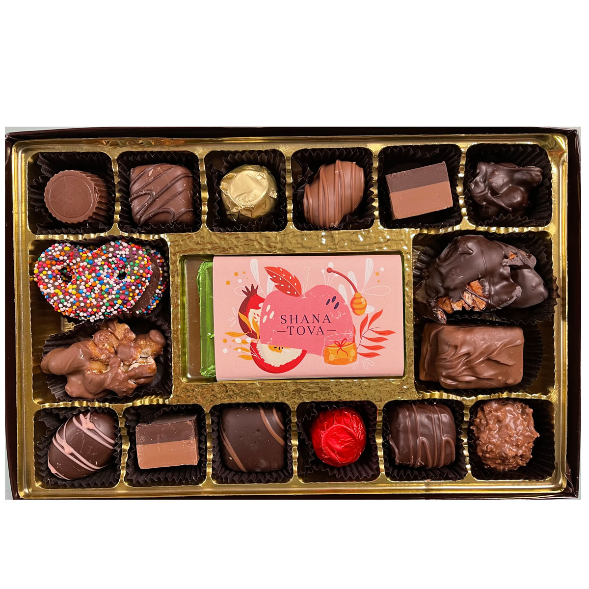 Photo of Assorted Chocolate Gift Box - New Years Theme