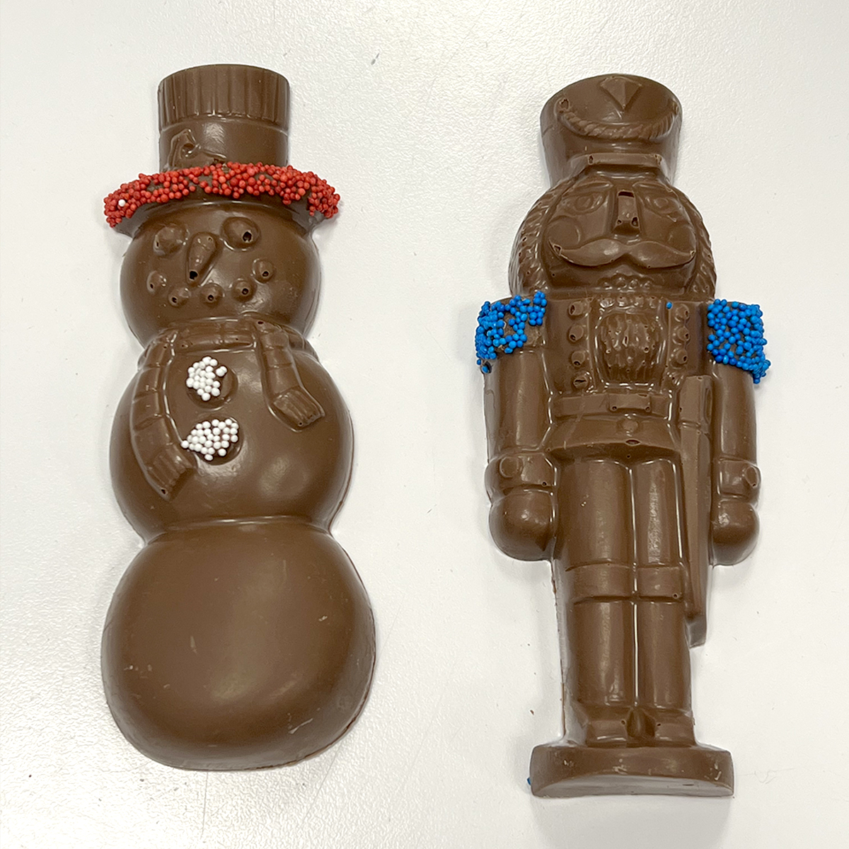 Photo of Milk Chocolate Nutcracker and Snowman