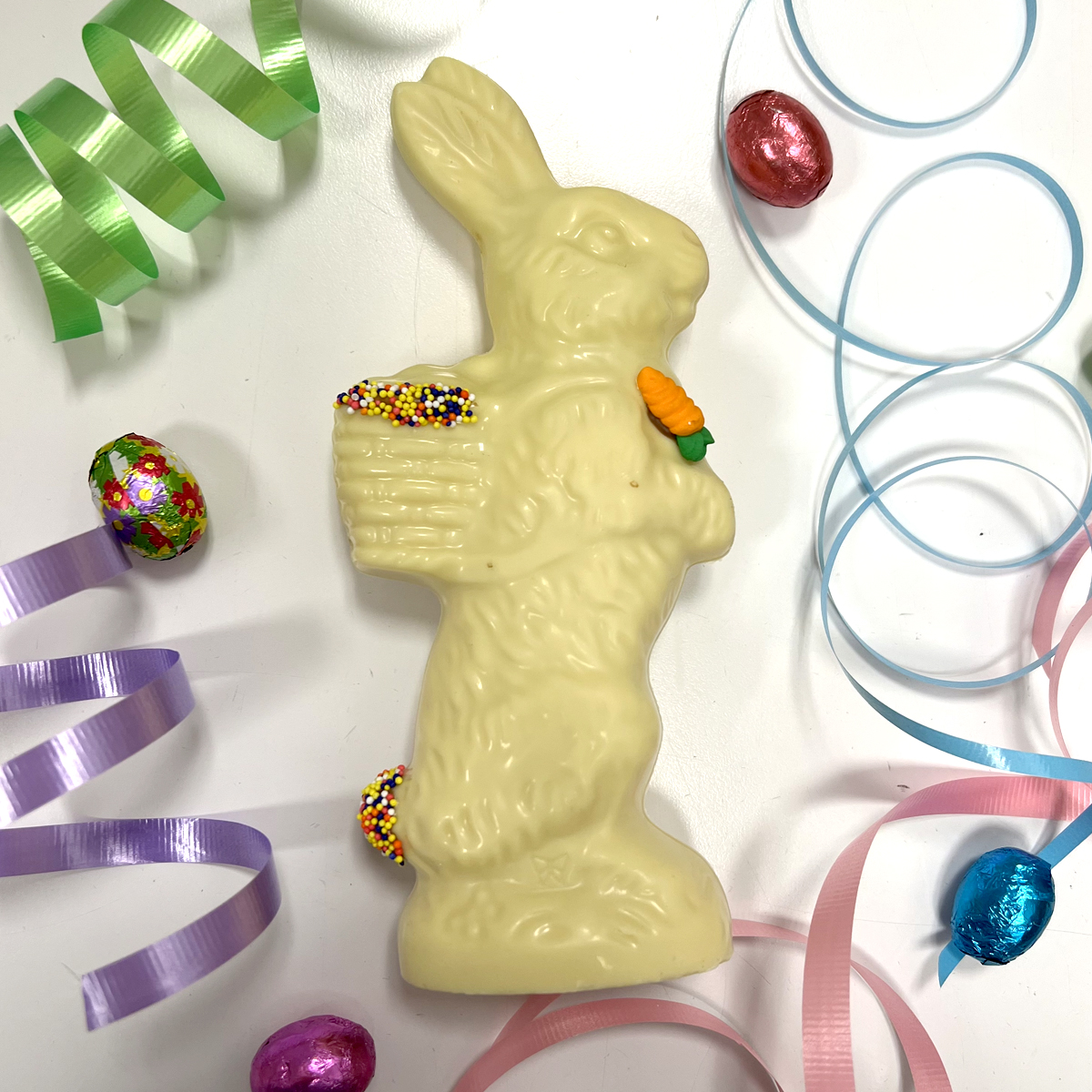 Photo of White Chocolate Easter Bunnies