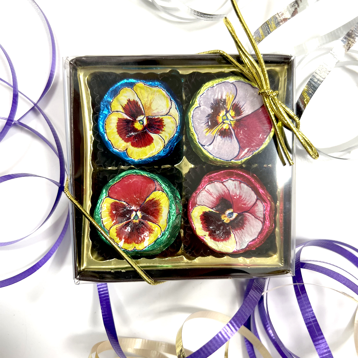 Clear Favor Box - 8pc Chocolates