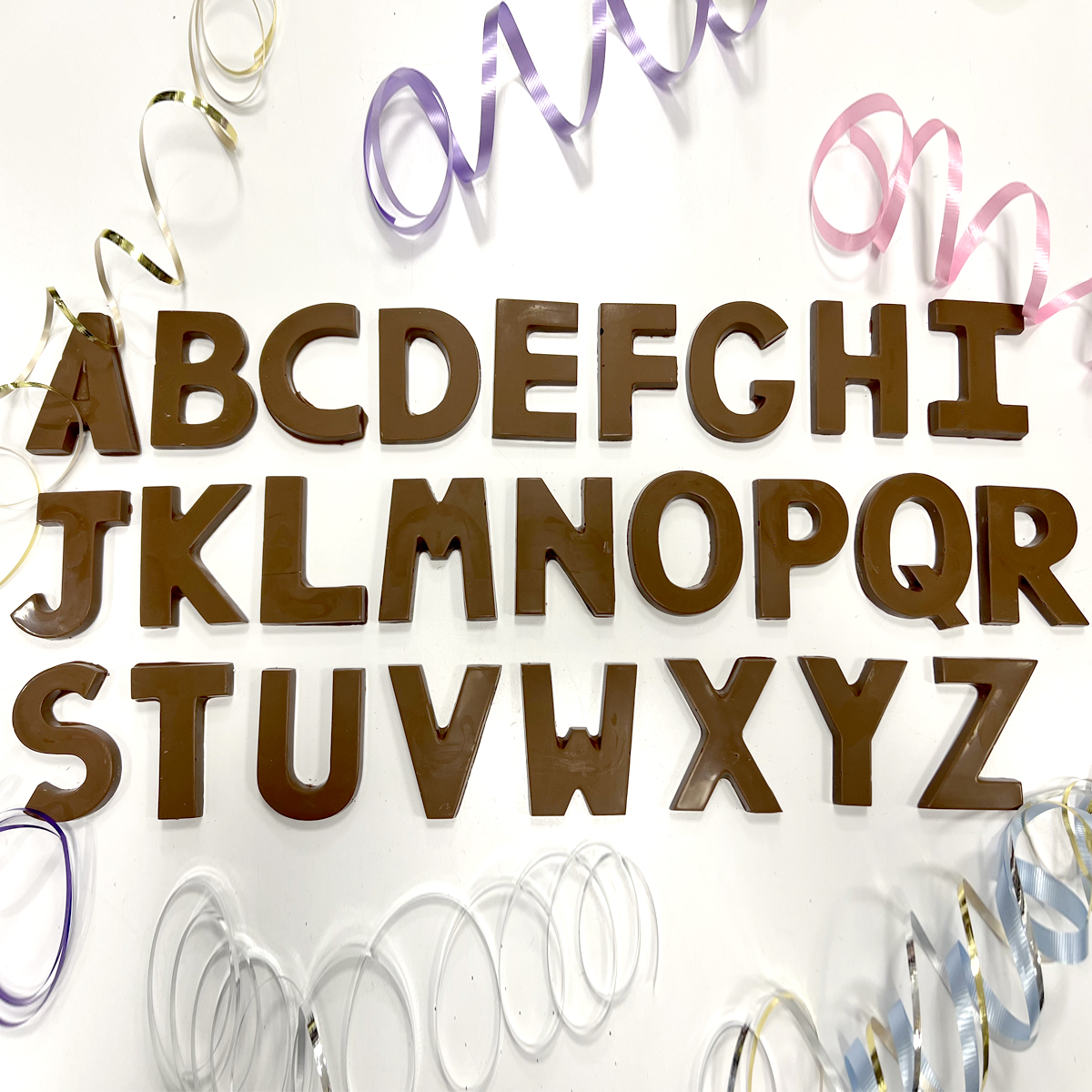 Chocolate Letters & Initials