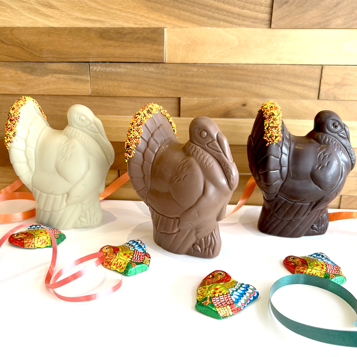 Photo of 3-D Decorated Chocolate Turkeys