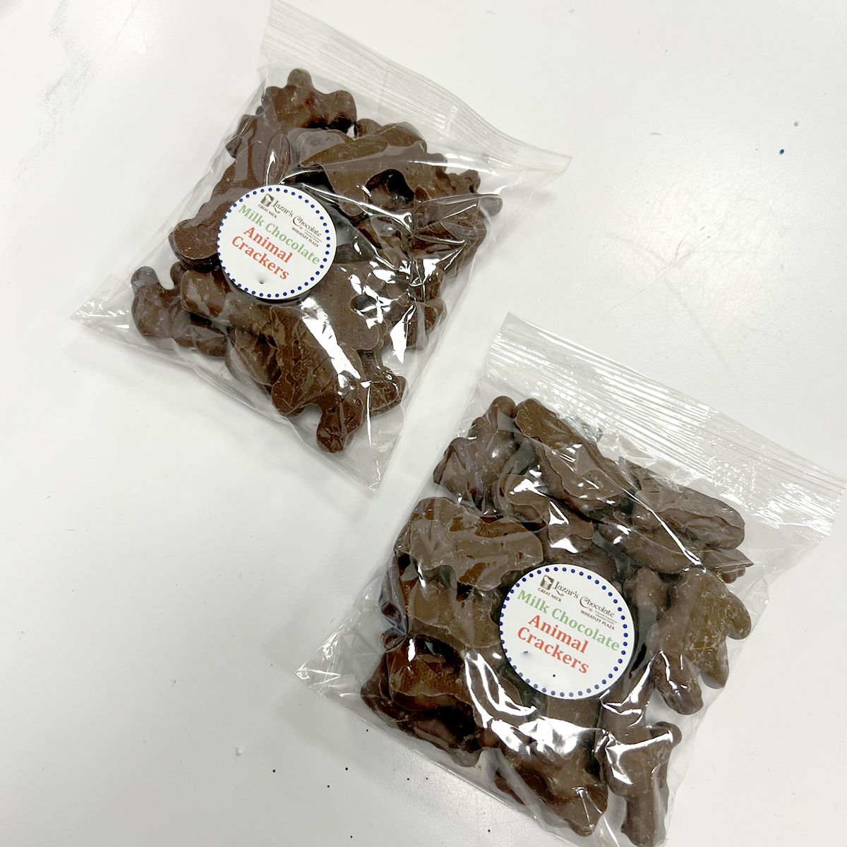 Chocolate Covered Animal Crackers - Snack Pack