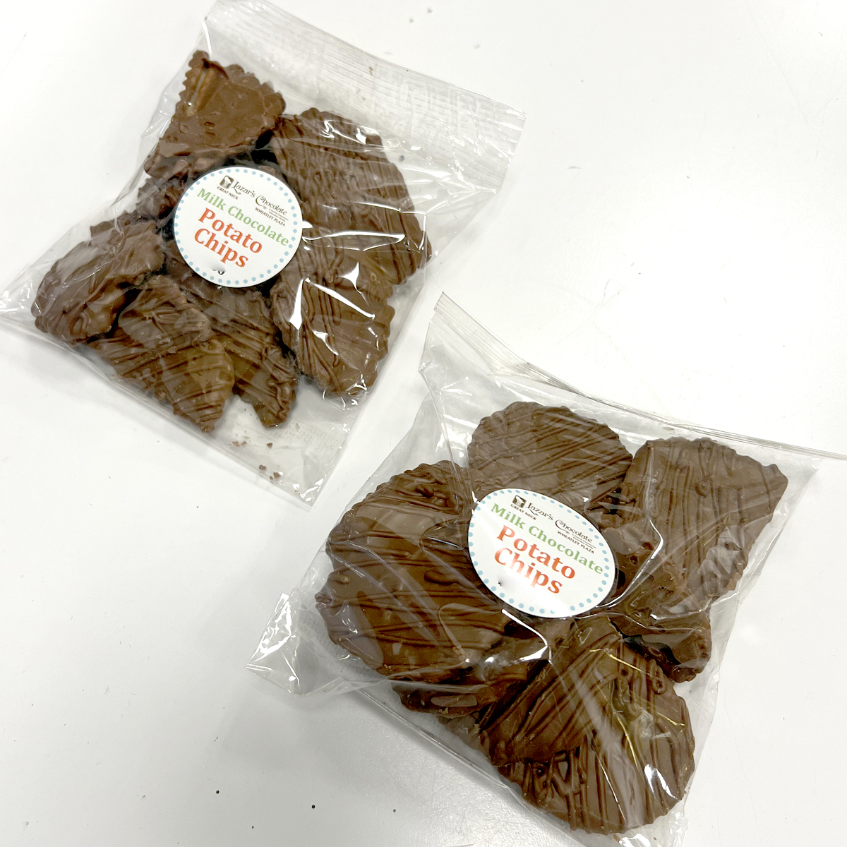 Chocolate Covered Potato Chips - Snack Pack